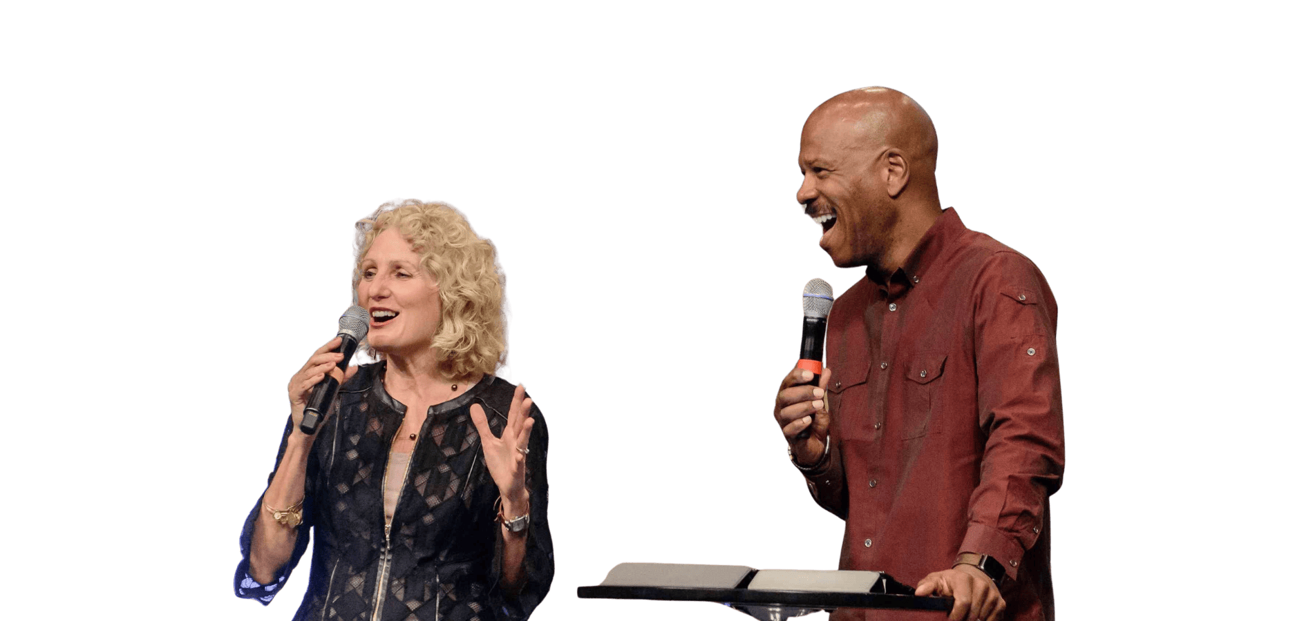 Anthony and Barbara Franklin