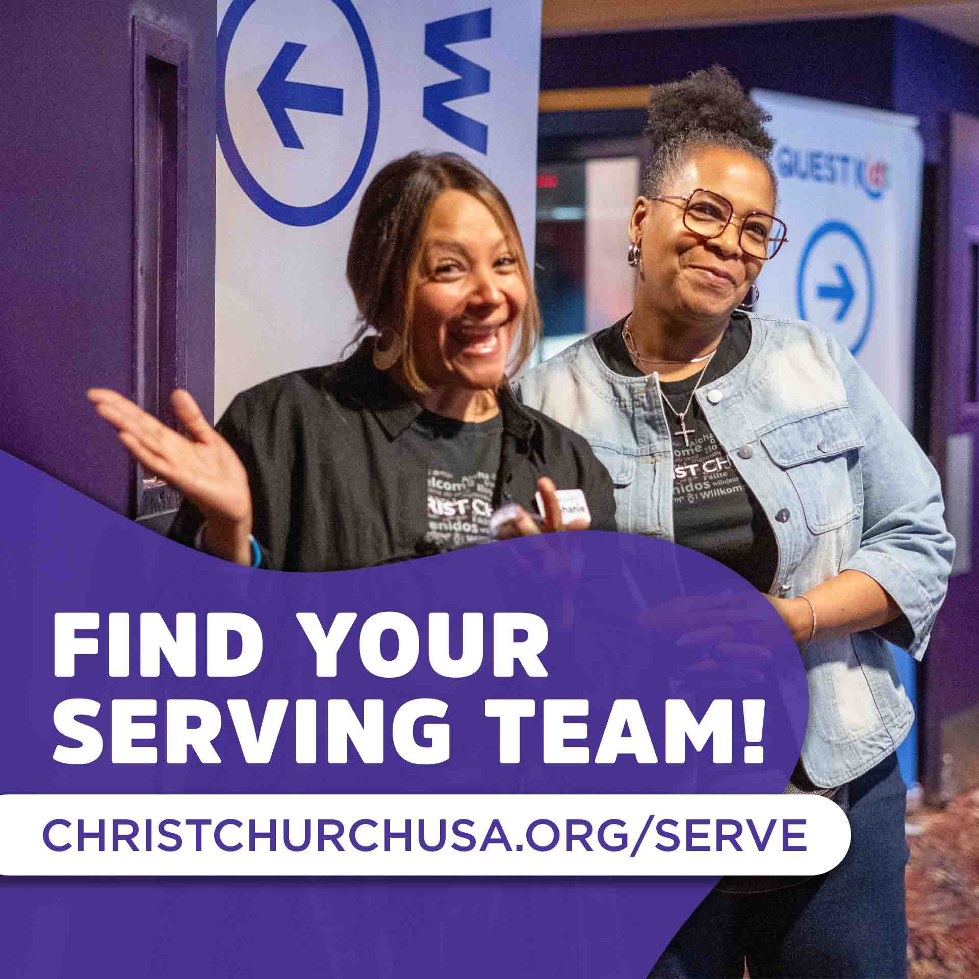 Find Your Serveing Team