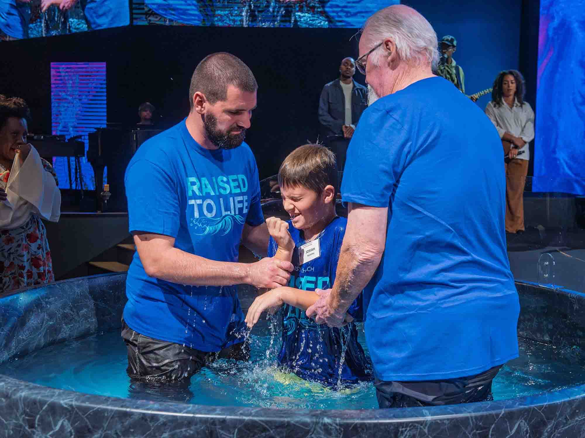 Water Baptism Sunday 1